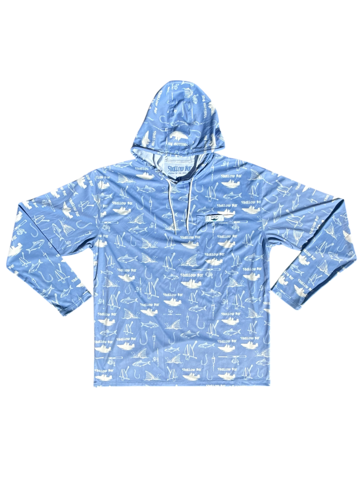 ‘Anglers Drift’ Hooded Longsleeve